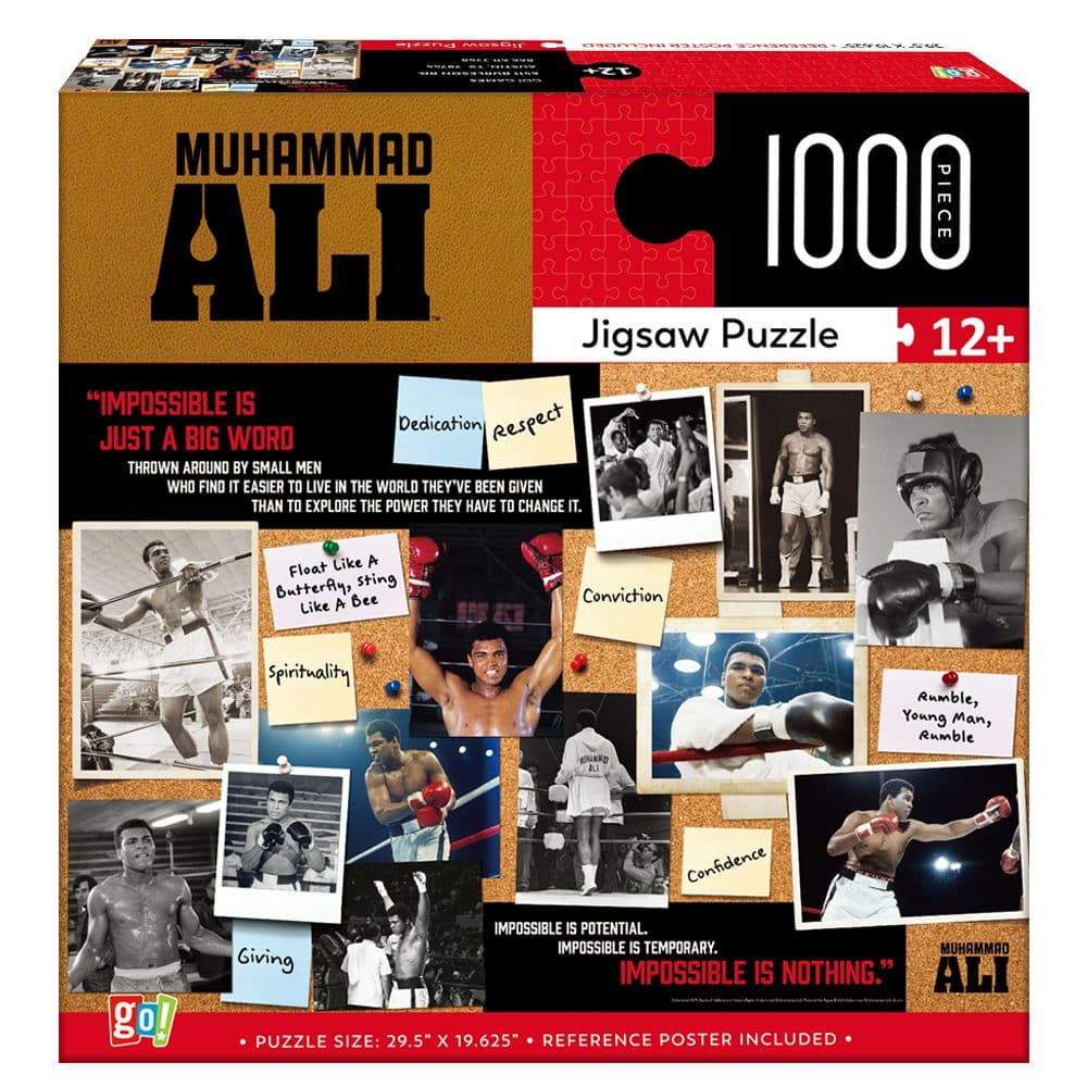 Muhammad Ali 1000 Piece Puzzle Main Product Image width=&quot;1000&quot; height=&quot;1000&quot;