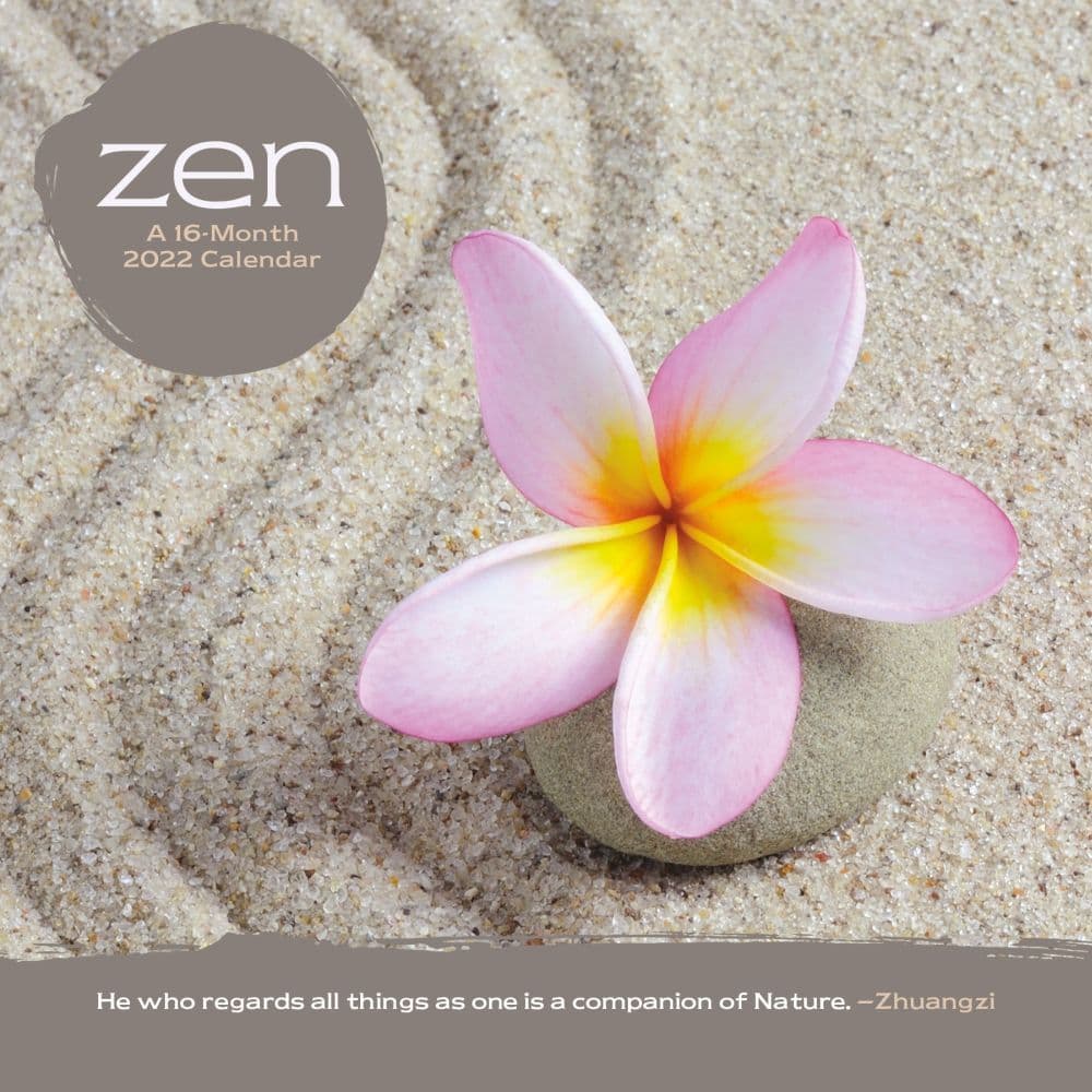 Zen 2022 Mini Wall Calendar