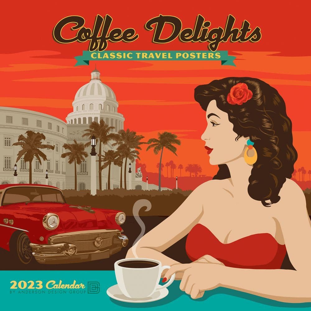 Coffee Calendar 2023 Coffee Delights 2023 Wall Calendar - Calendars.com