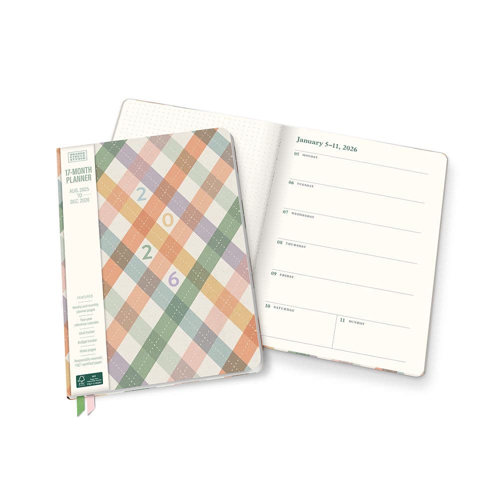 As If Argyle Cloth 2026 Planner Eighth Alternate Image