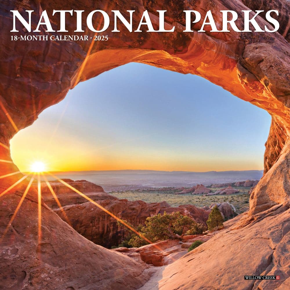 National Parks 2025 Mini Wall Calendar