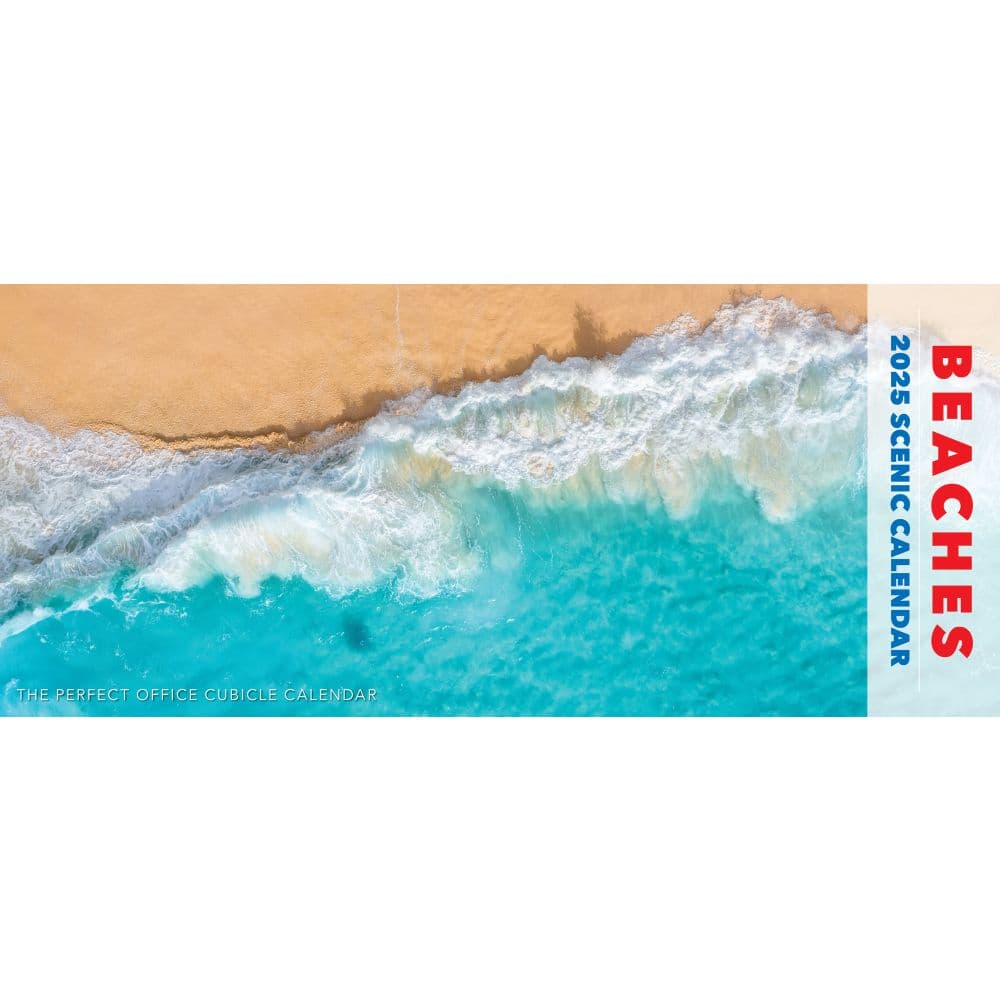 Beaches Panoramic 2025 Wall Calendar Main Image