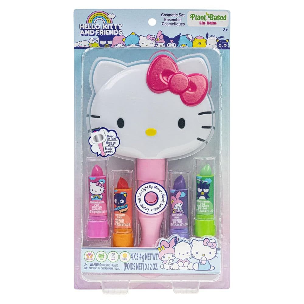 Hello Kitty Light Up Mirror with Lip Balm Main Product Image