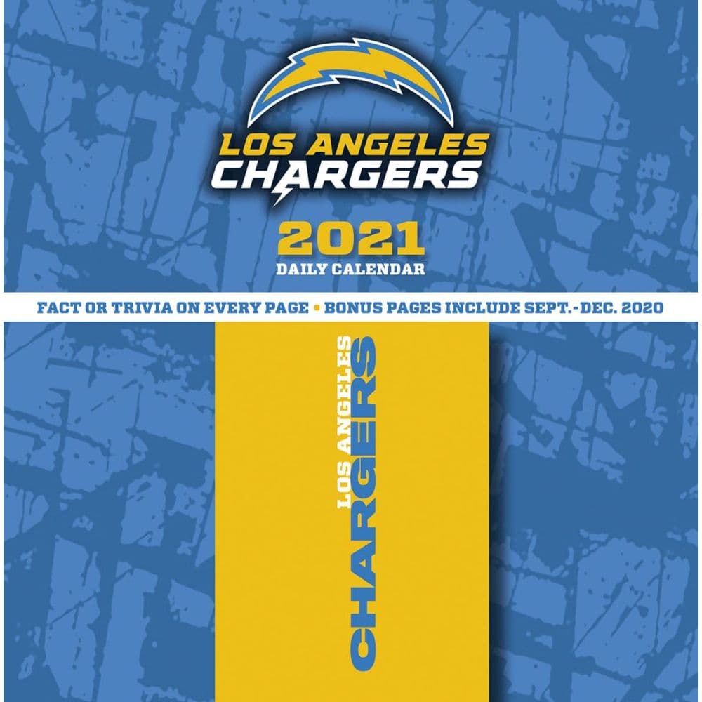 Los Angeles Chargers 2021 Calendars