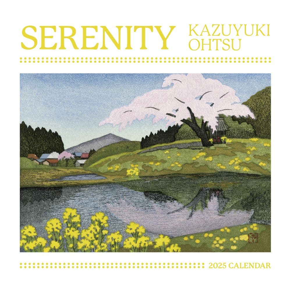 Ohtsu Serenity 2025 Wall Calendar