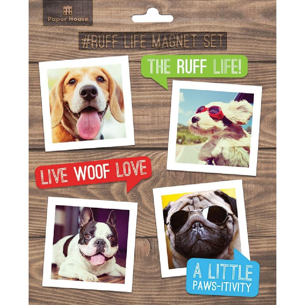 Dog Ruff Life Magnet Set Main Image