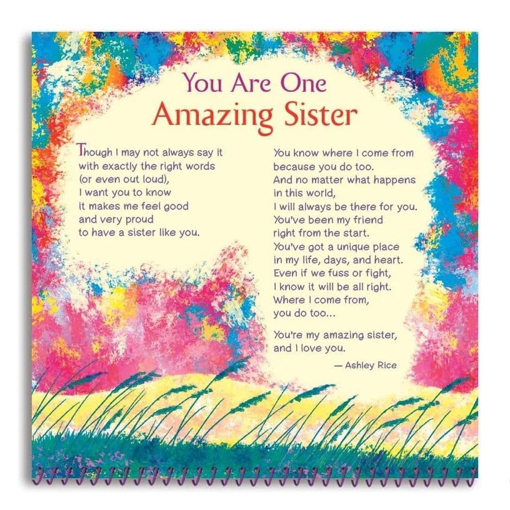 Sisters Are Forever 2026 Mini Wall Calendar Fourth Alternate Image