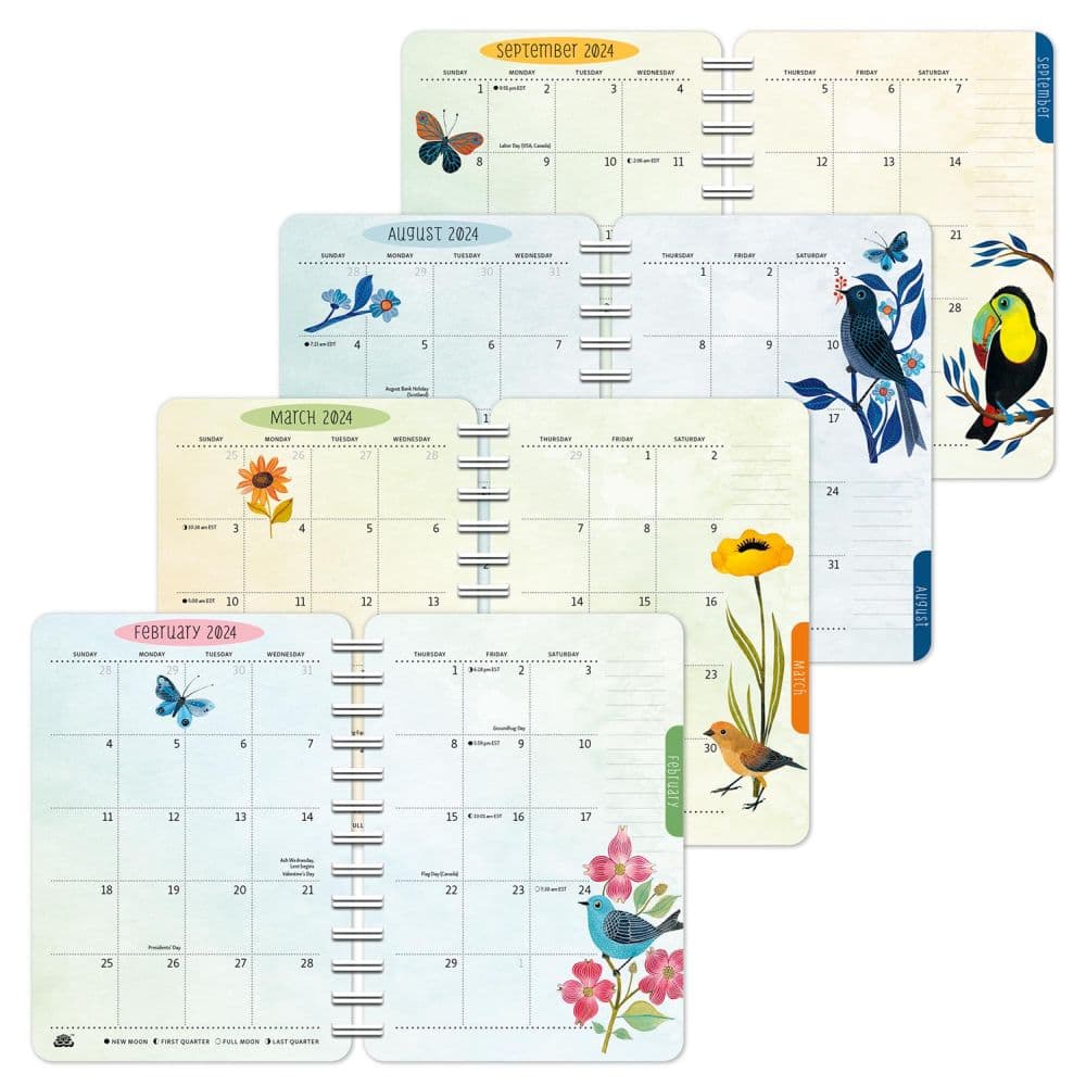 Birds of a Feather Weekly 2024 Planner 3