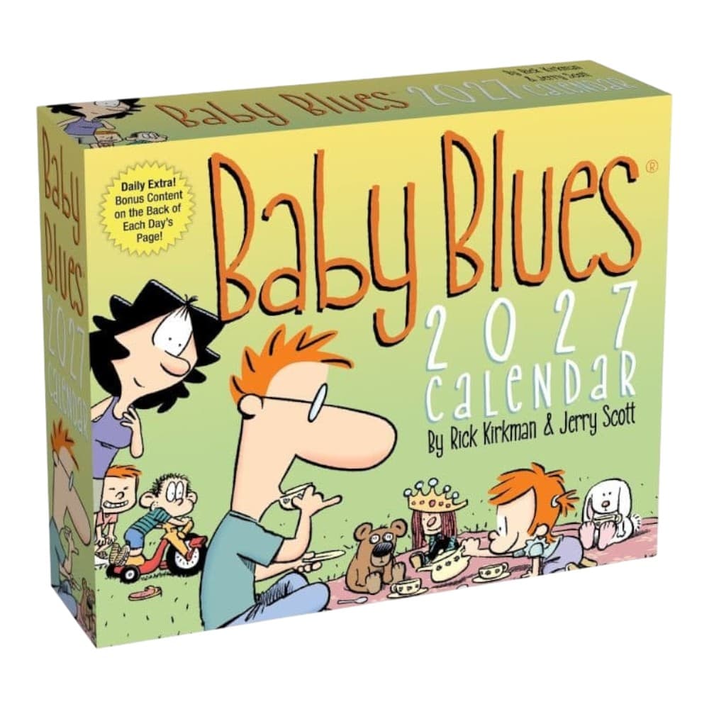 Baby Blues 2027 Desk Calendar
