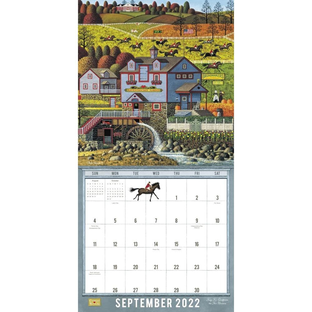 Wysocki Americana Mead 2022 Wall Calendar - Calendars.com