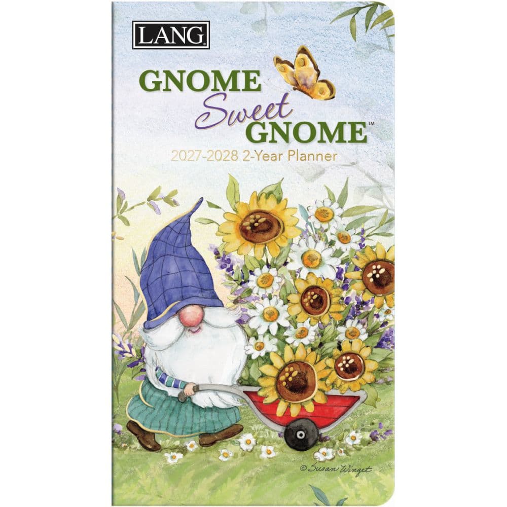 image Gnome Sweet Gnome 2027 2-Year Pocket Planner by Susan Winget