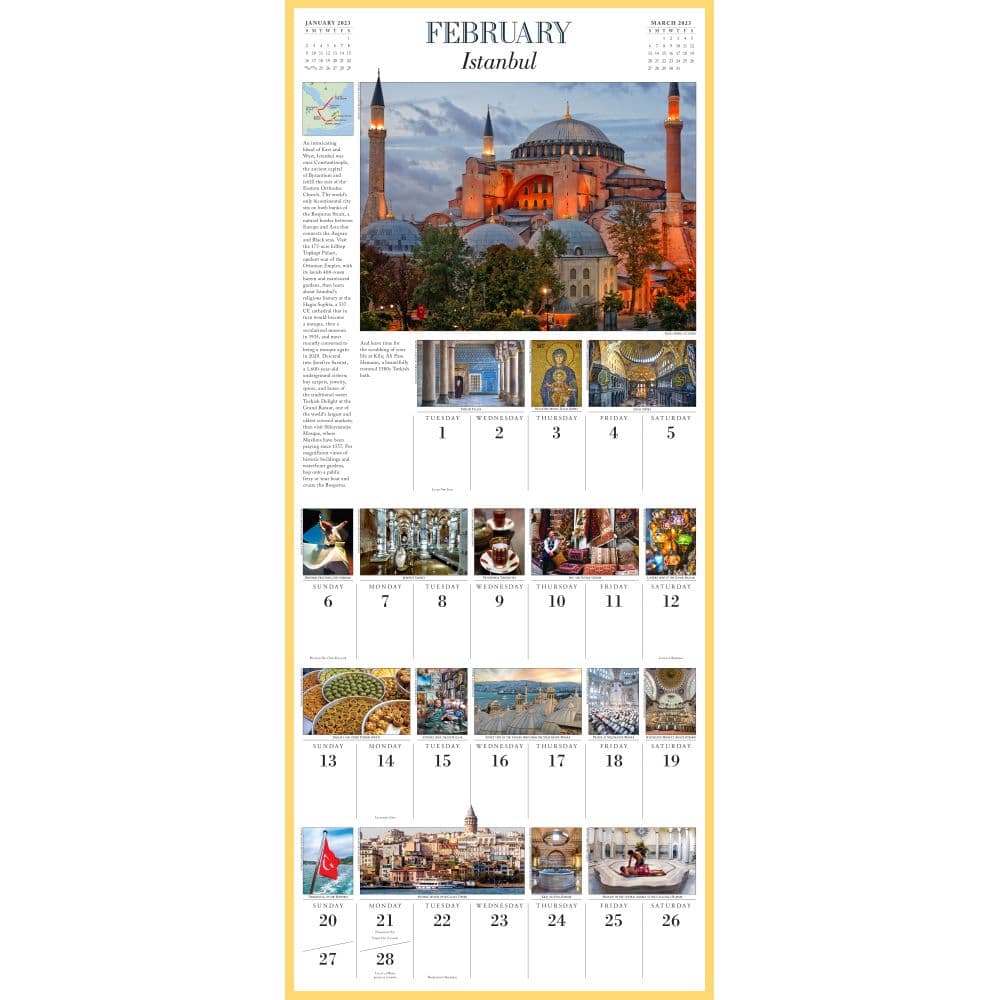 1000 Places To See 2023 Wall Calendar - Calendars.com