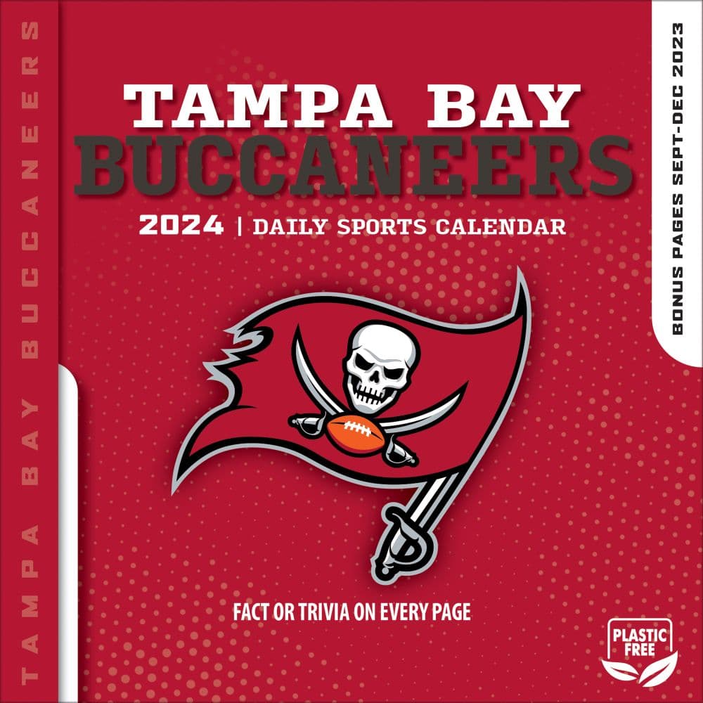 NFL Tampa Bay Buccaneers 2024 Desk Calendar