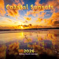 image Coastal Sunsets 2026 Wall Calendar Main Image