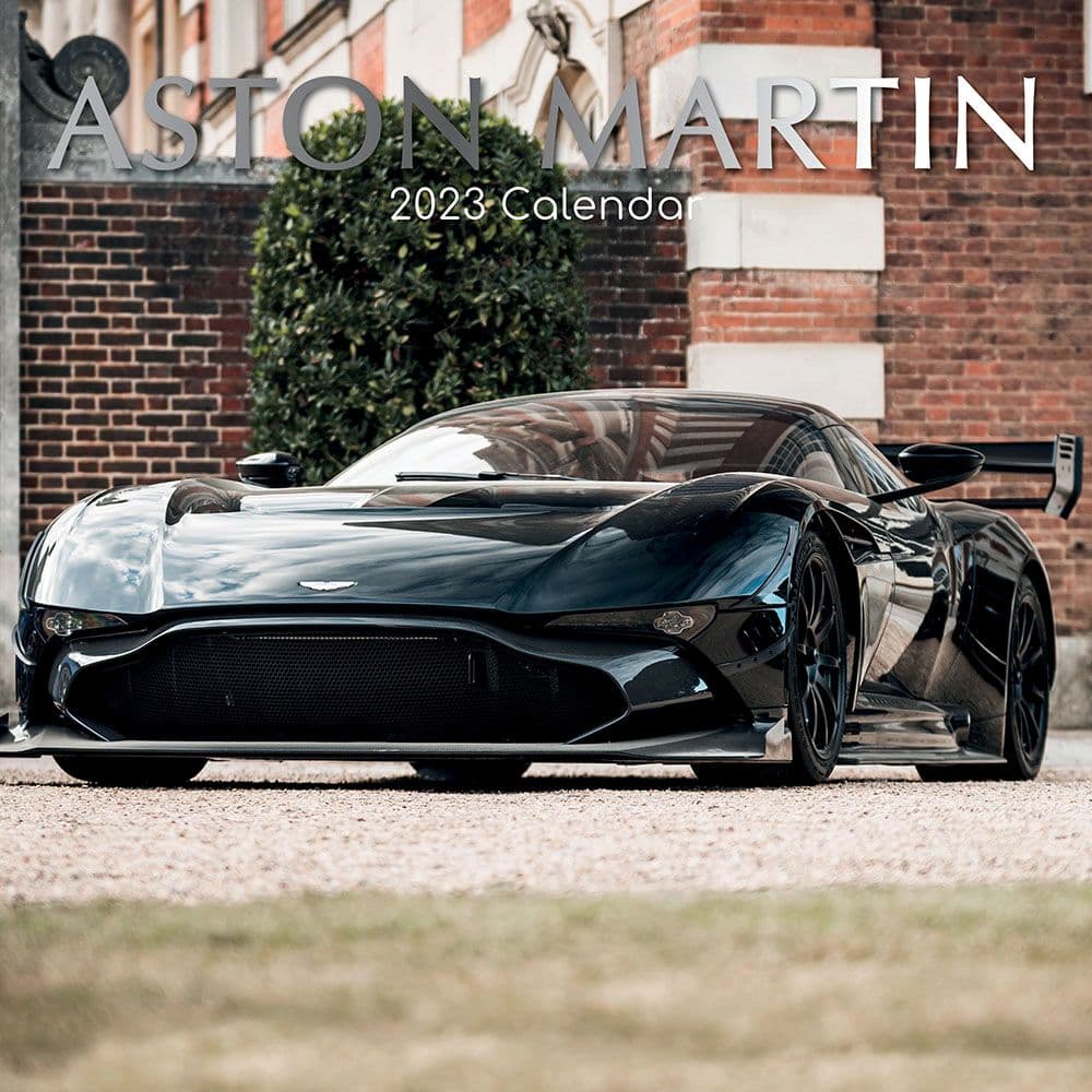 The Gifted Stationery Co Ltd Aston Martin 2023 Wall Calendar