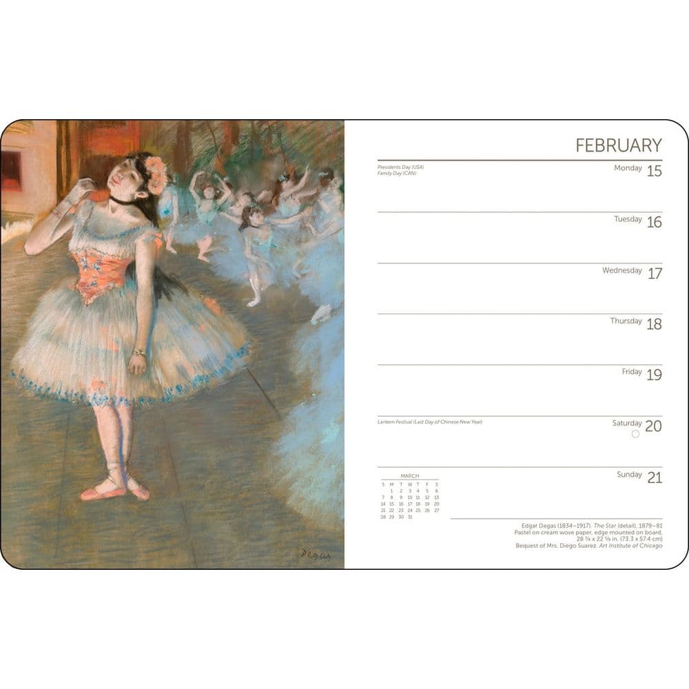 Impressionists 2027 Engagement Planner Second Alternate Image