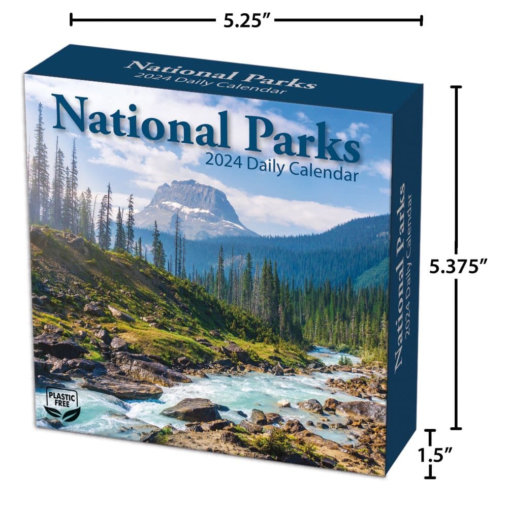 National Parks 2024 Desk Calendar