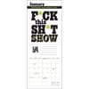 image Fck This Sht BIG 2025 Mini Wall Calendar Second Alternate Image width="1000" height="1000"