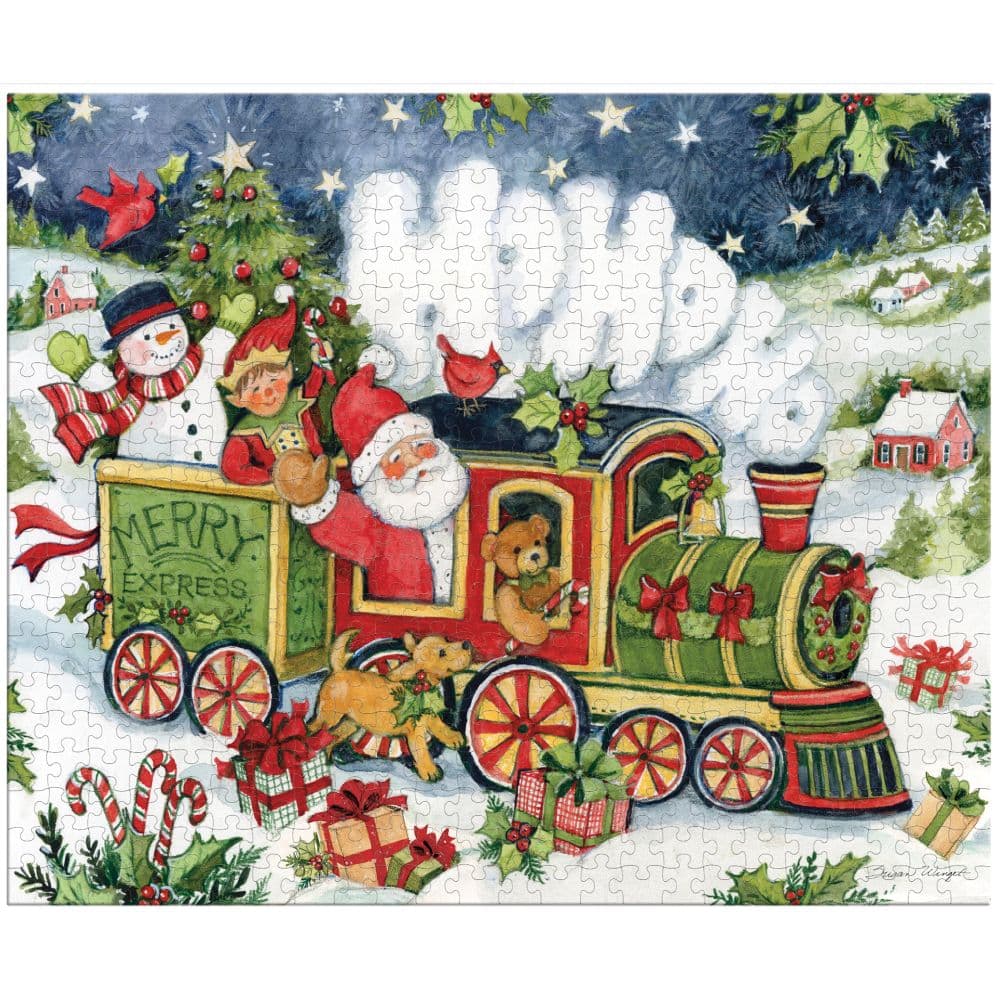 Merry Express Countdown 500 Piece Puzzle First Alternate Image