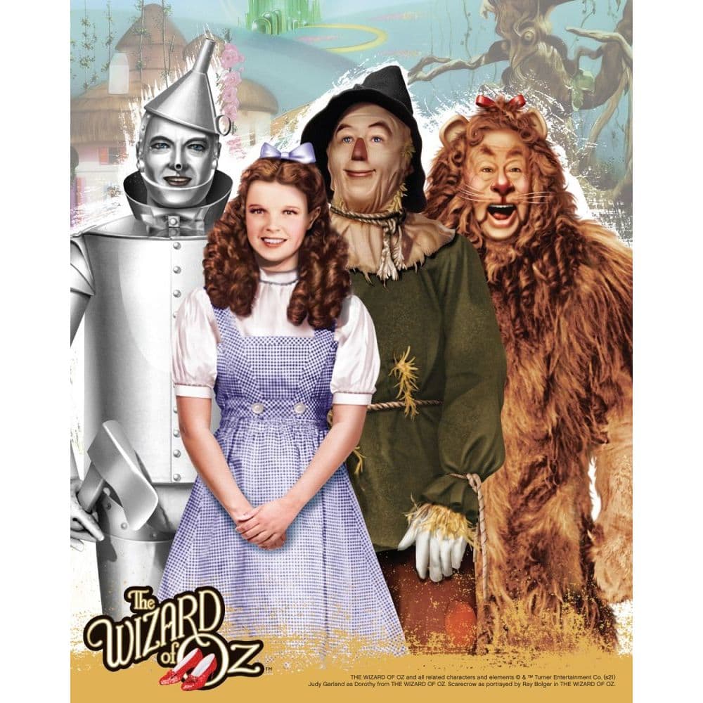 Wizard Of Oz Exclusive 2022 Wall Calendar With Collectors Print - Calendars .Com