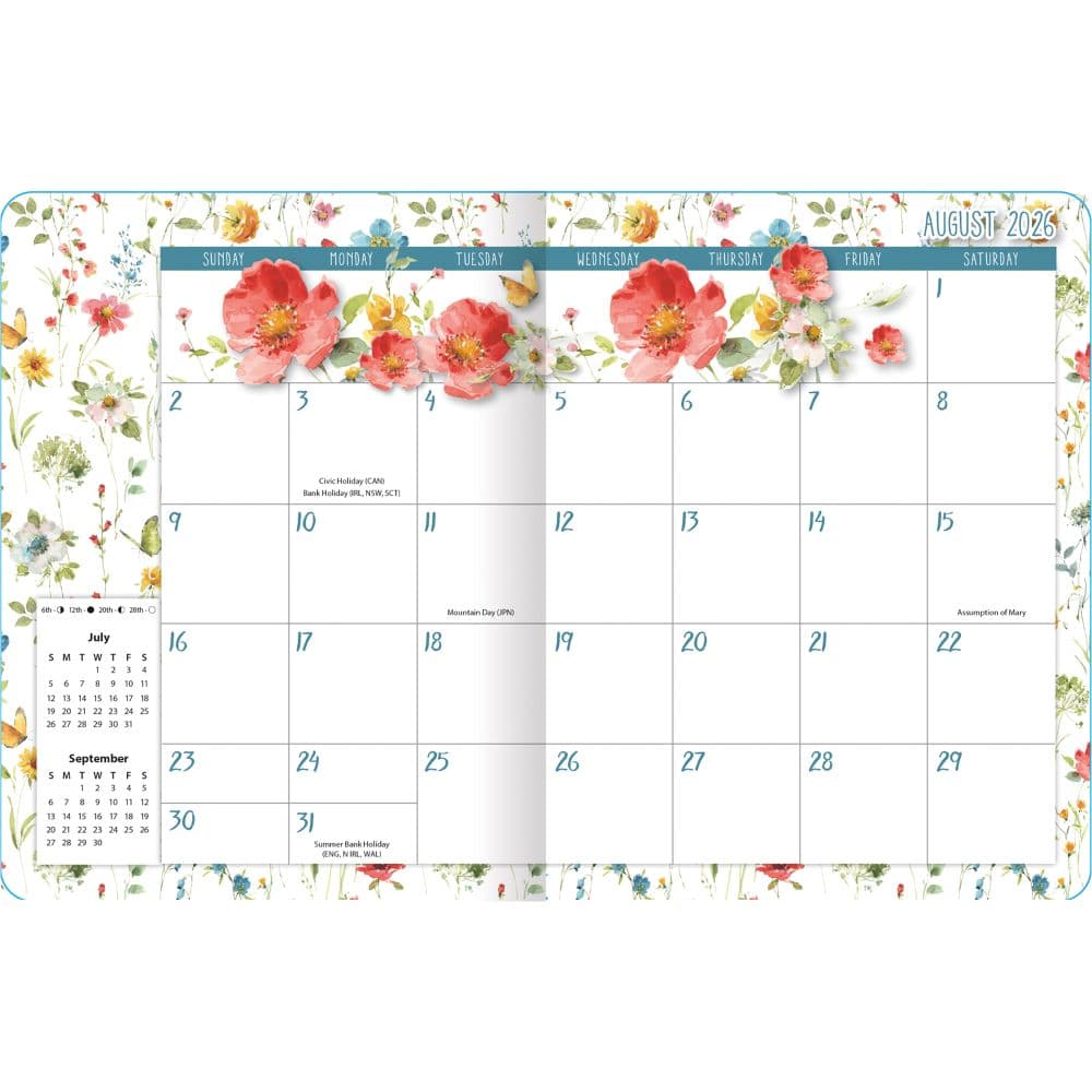 Watercolor Wonder 2027 Monthly Pocket Planner by Lisa Audit Fourth Alternate Image