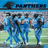 image NFL Carolina Panthers 2027 Wall Calendar Main Product Image