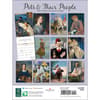 image Pets and their People Slim 2025 Wall Calendar