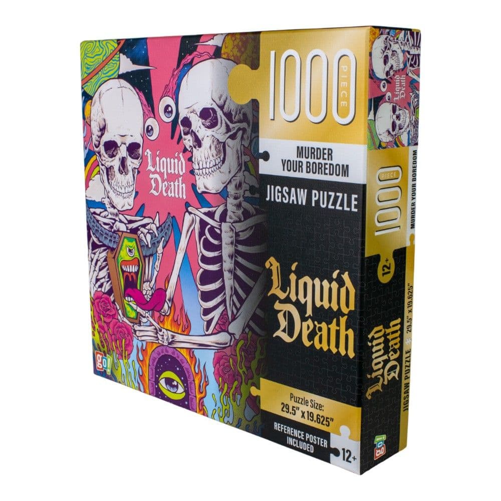 Liquid Death Skeletons 1000 Piece Puzzle Fifth Alternate Image