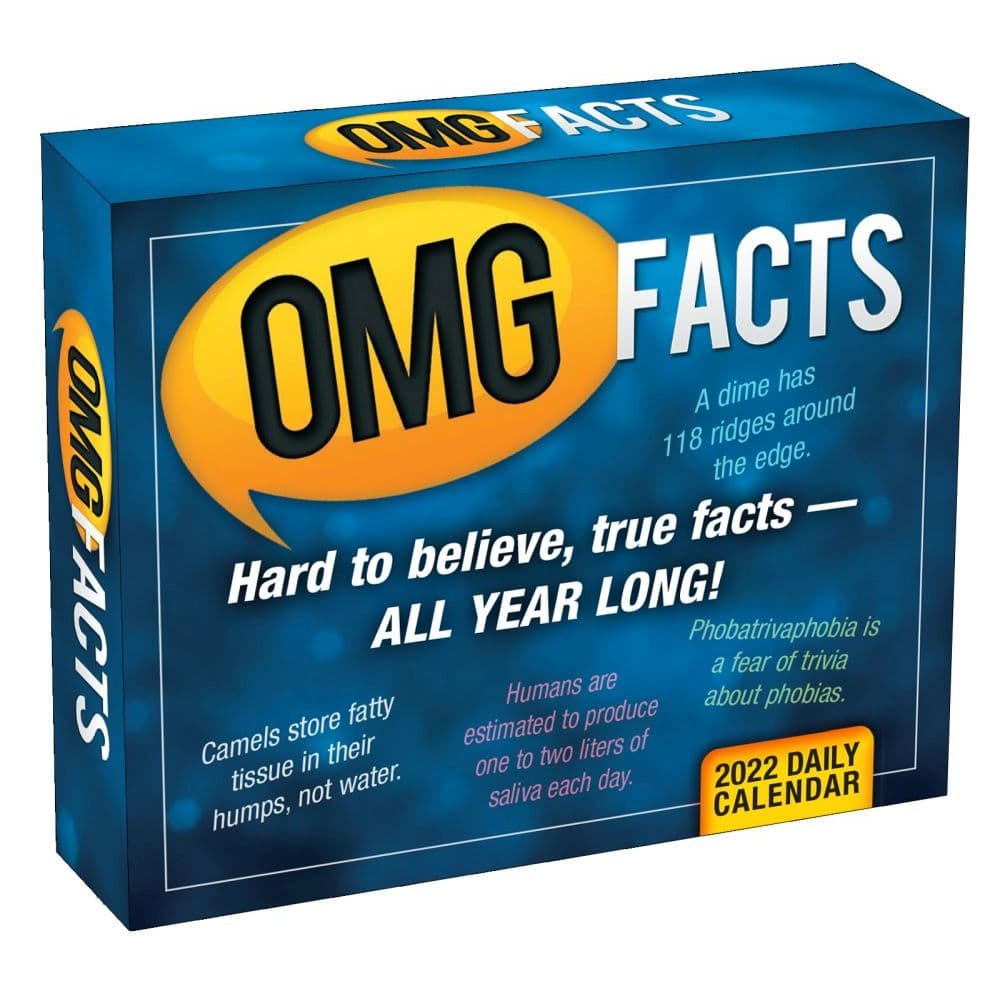 OMG Facts 2022 Desk Calendar