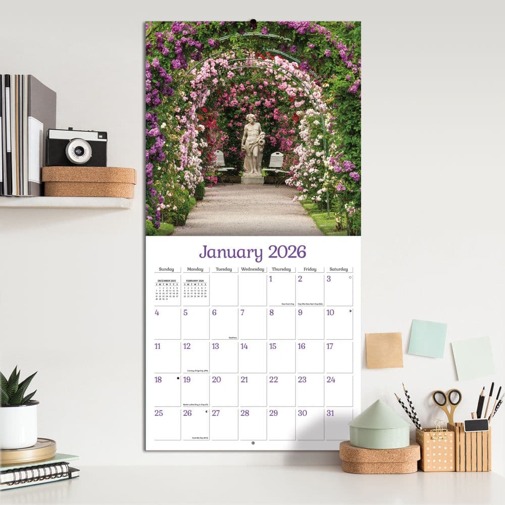 Gardens 2026 Wall Calendar_ALT4