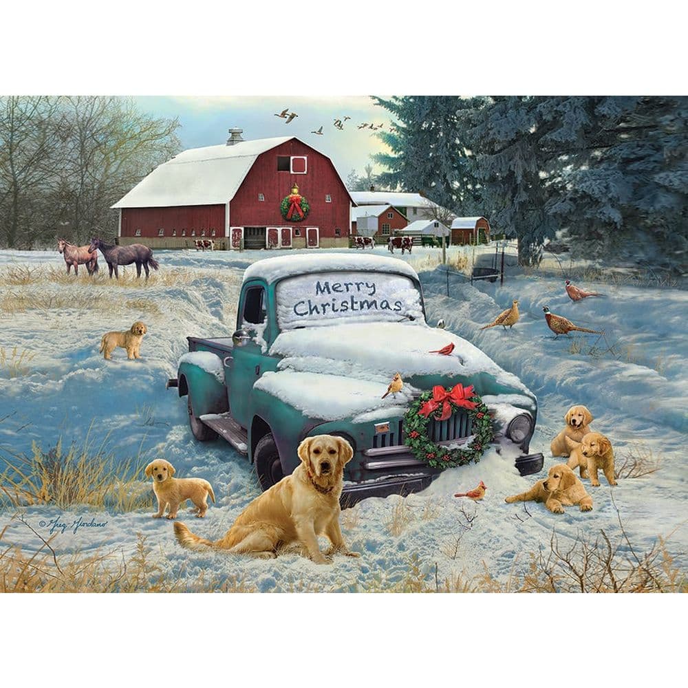 Merry Christmas 1000 Piece Puzzle First Alternate Image