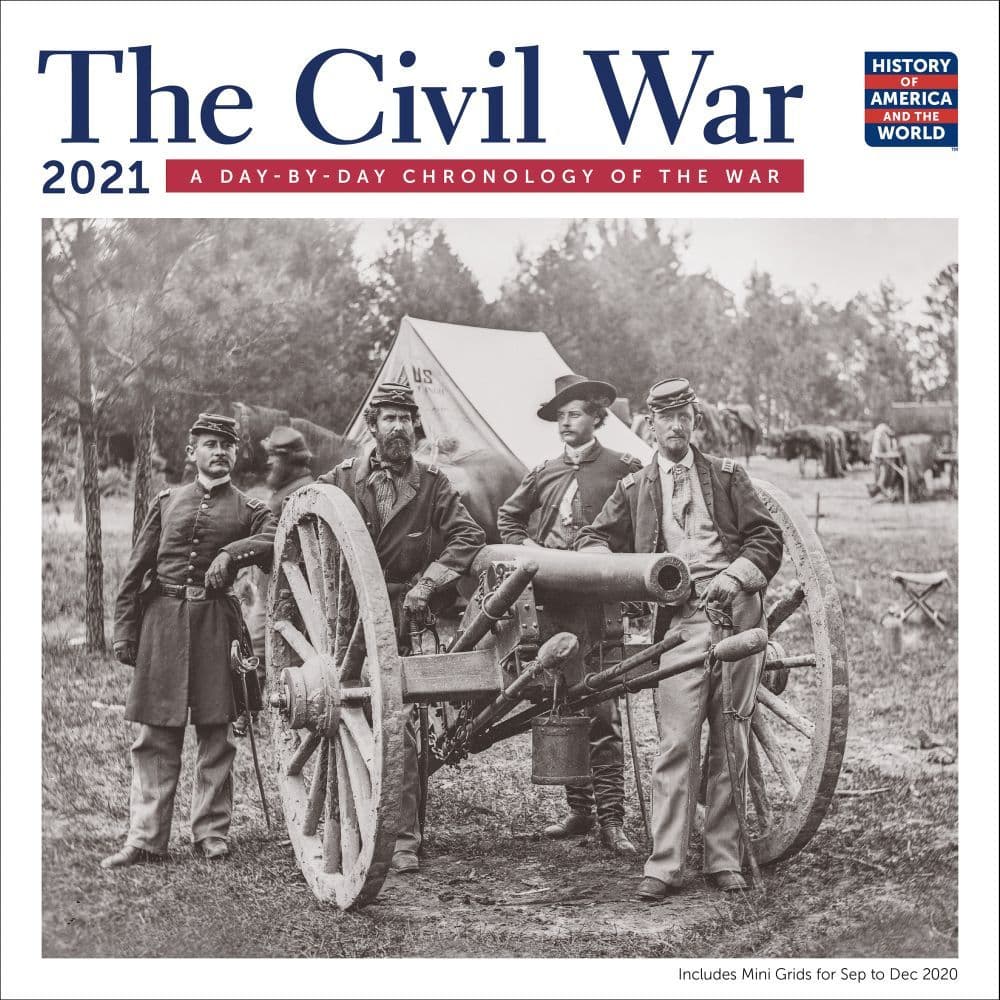 2021 Civil War Chronology Wall Calendar