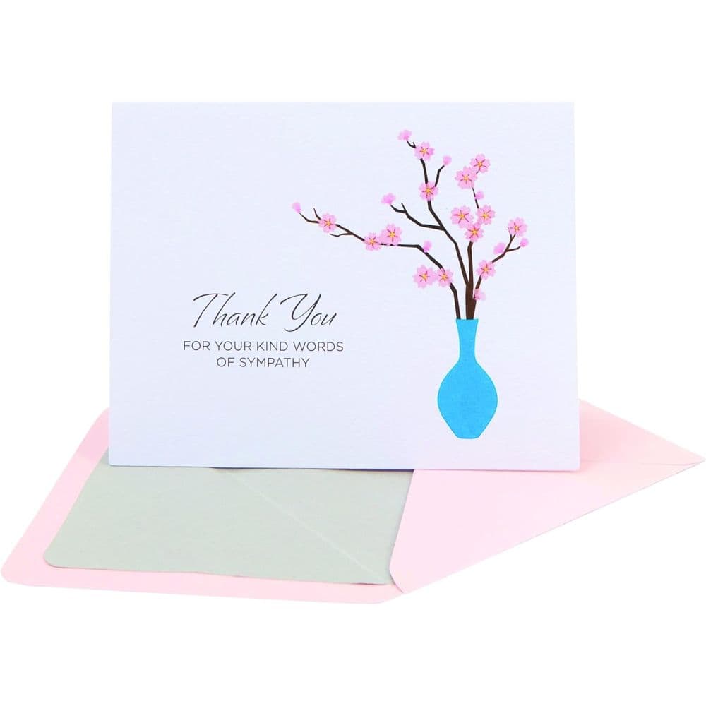 Sympathy Blossom Branch Boxed Note Cards Second Alternate Image
