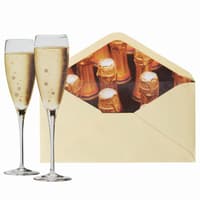 image Photo Champagne Flutes Congratulations Card Main Product Image width=&quot;1000&quot; height=&quot;1000&quot;