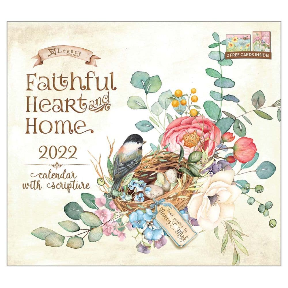 Faithful Heart And Home 2022 Wall Calendar - Calendars.com