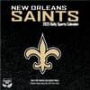 image NFL New Orleans Saints 2025 Desk Calendar Sixth Alternate Image