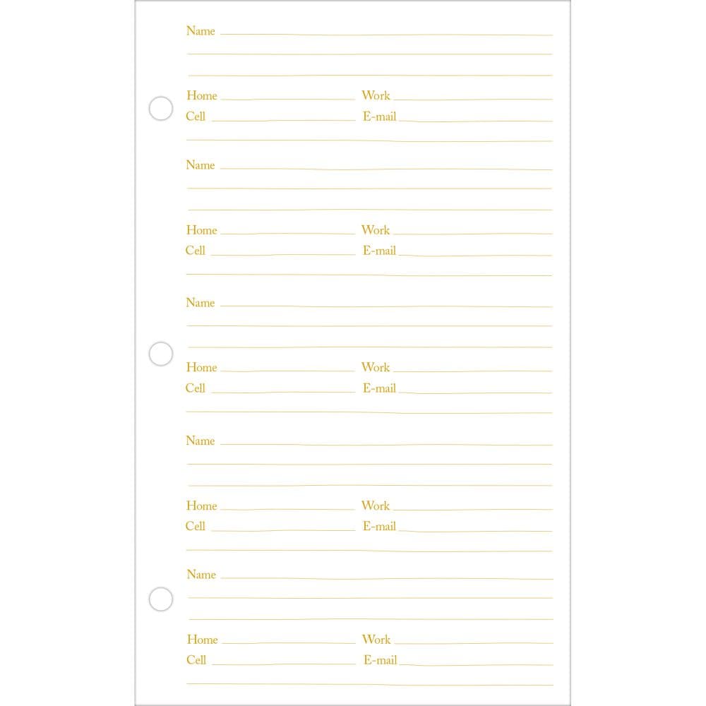 Home Sweet Home Address Book Third Alternate Image