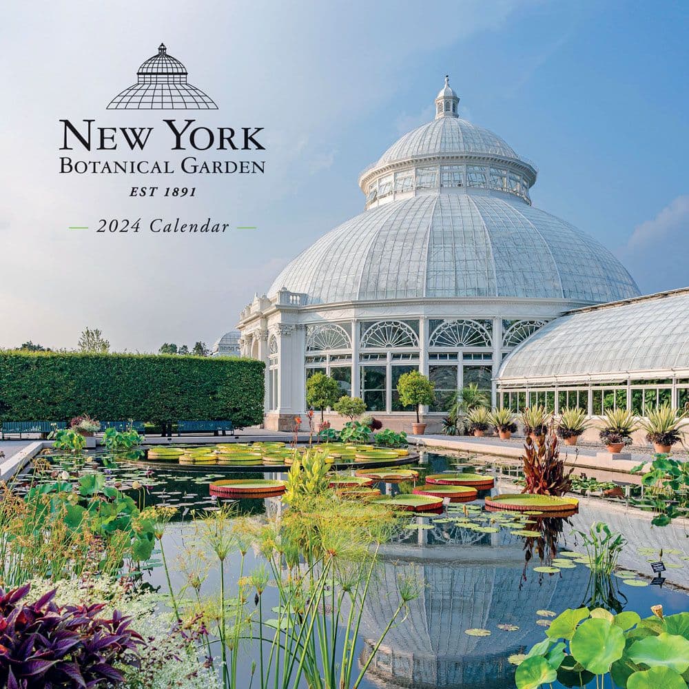 NY Botanical Gardens Photo 2024 Wall Calendar Main