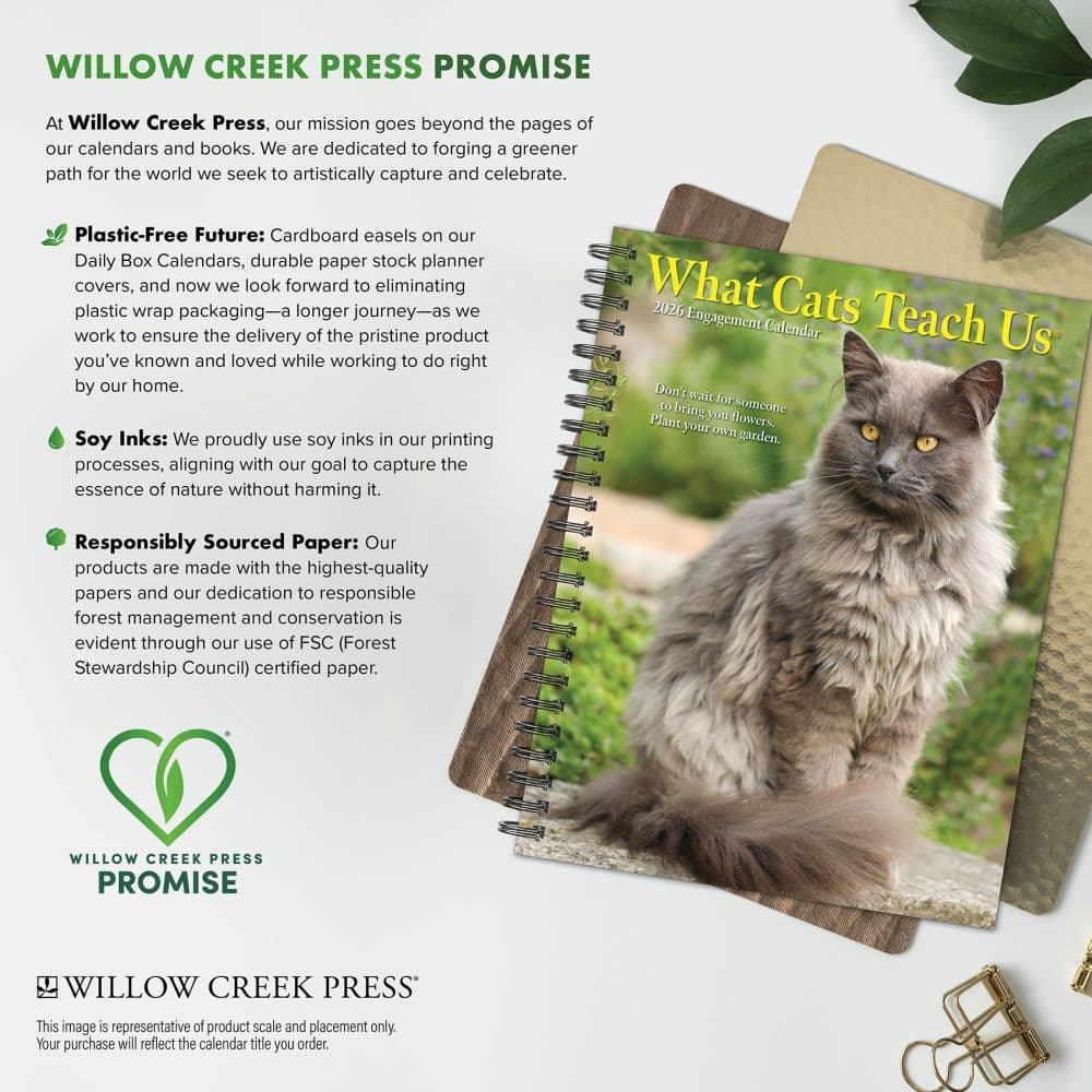 What Cats Teach Us 2026 Engagement Planner Fifth Alternate Image