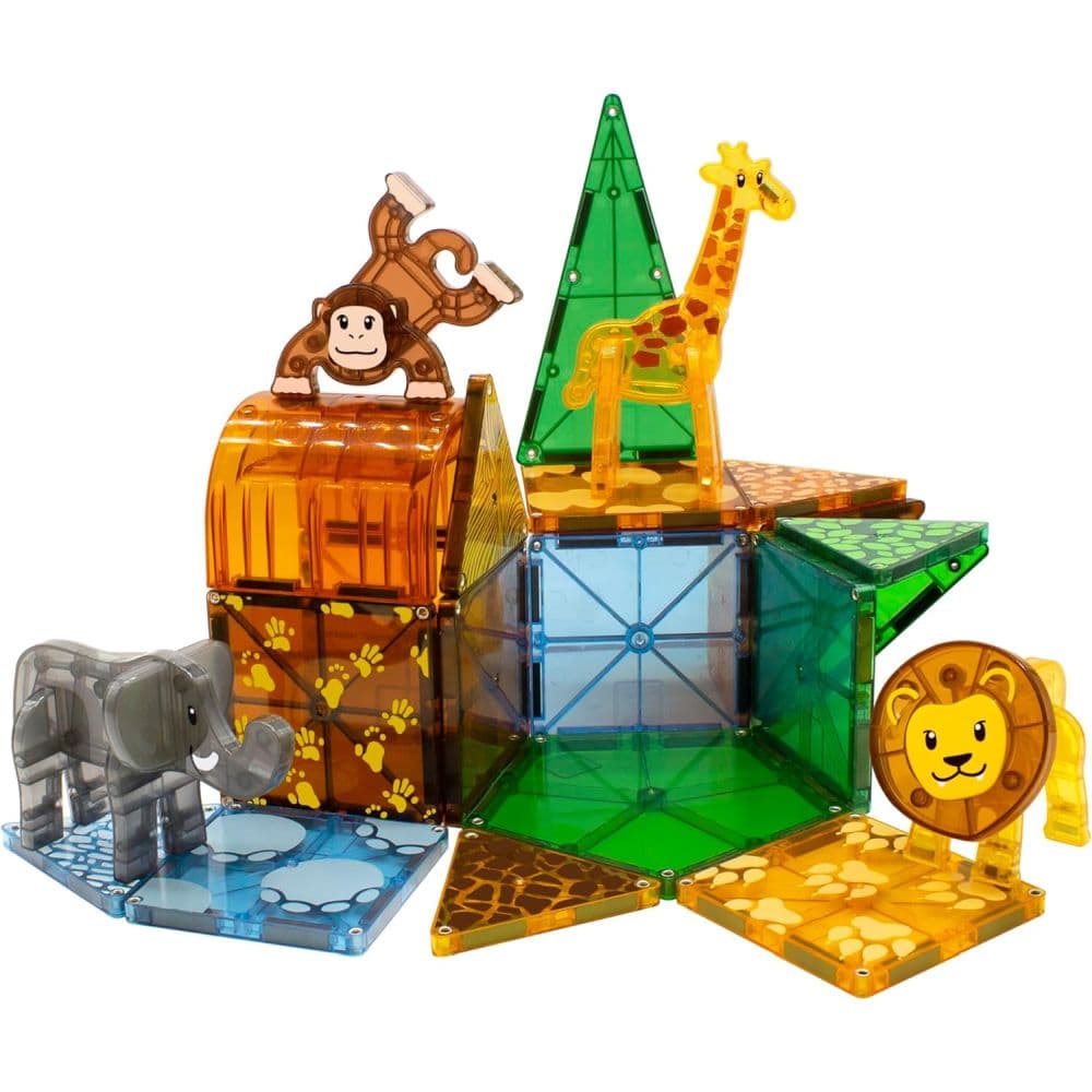 Magna-tiles 25 Piece Safari Animals Set Second Alternate Image