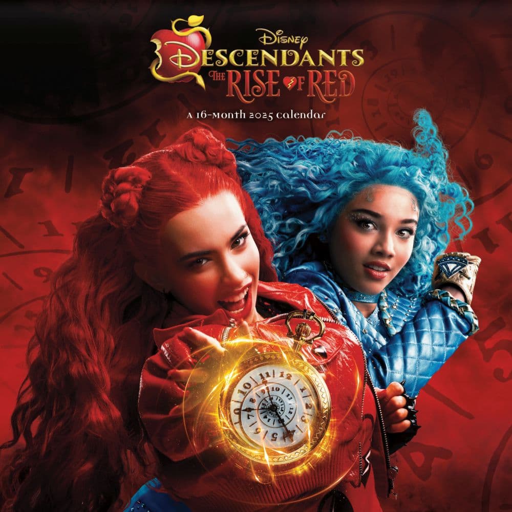 Descendants 4 2025 Wall Calendar Main Product Image