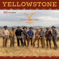 image Yellowstone TV 2027 Wall Calendar Main Product Image