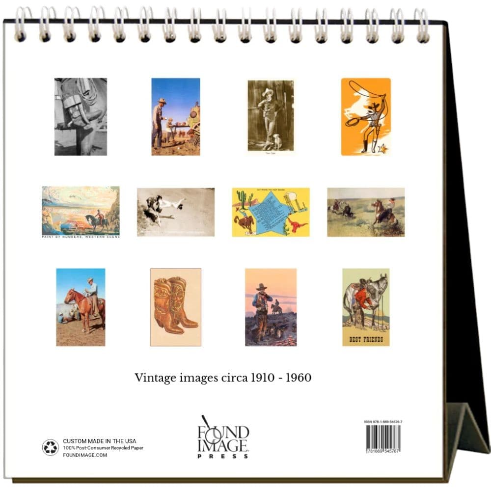 Cowboys 2026 Easel Desk Calendar First Alternate Image