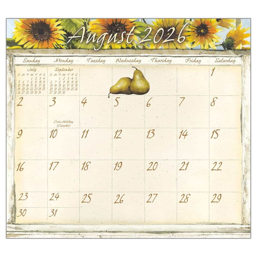 Life Itself by John Rossini 2026 Magnetic Calendar Main Image