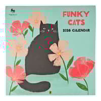 image Funky Cats 2026 Wall Calendar Main Product Image