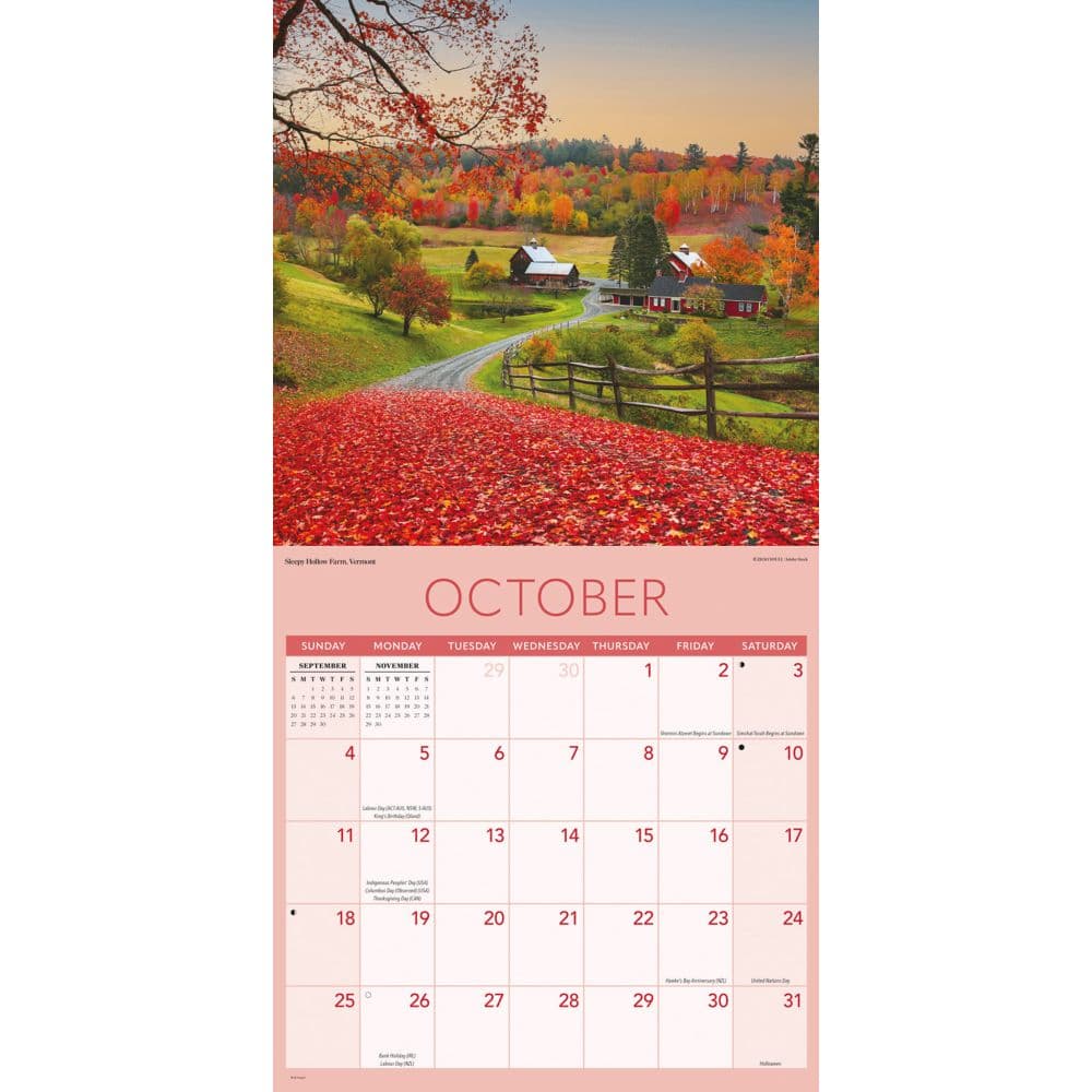 America Special Value 2026 Wall Calendar Fourth Alternate Image