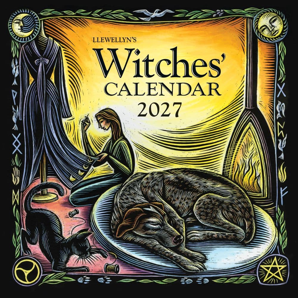 Witches 2027 Wall Calendar