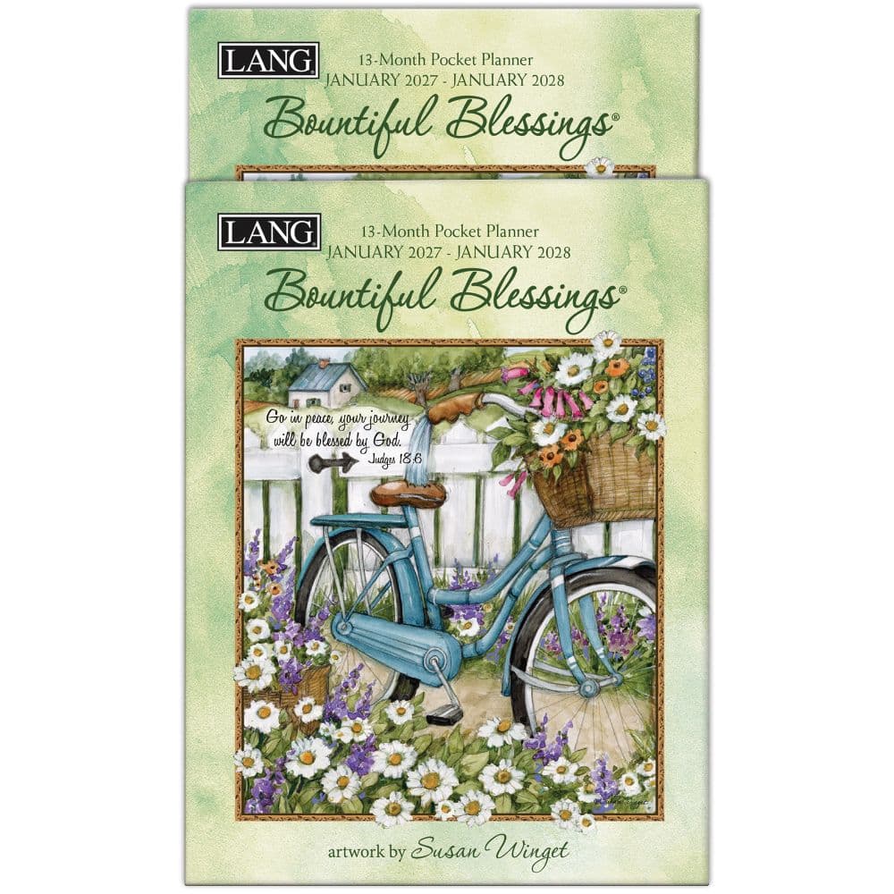 Bountiful Blessings 2027 Monthly Pocket Planner by Susan Winget Fifth Alternate Image