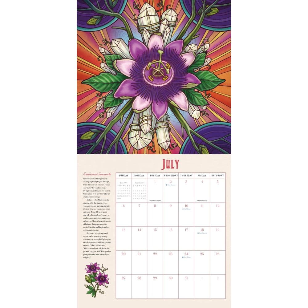 Wild Wisdom 2025 Wall Calendar