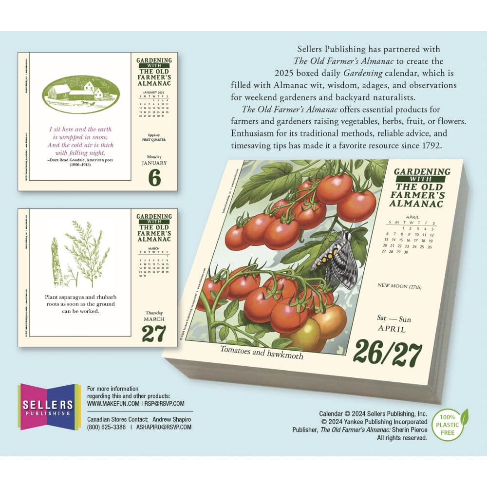 Farmers Almanac 2025 Calendars For Sale For Sale 